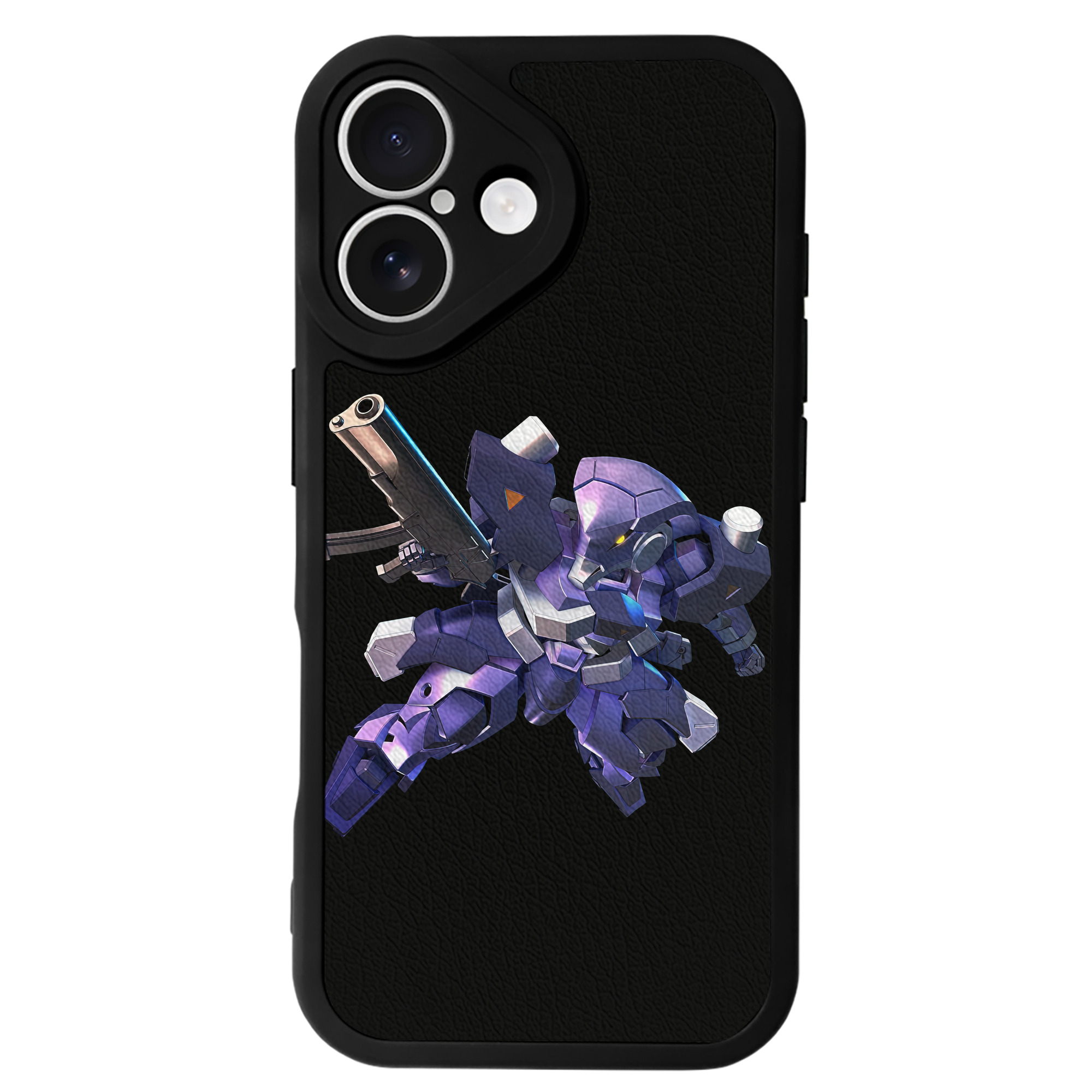 （画像用） 機動戦士ガンダム Mobile Suit Gundam 【iPhone 16シリーズ対応】シリコンスマホケース（レザー調） 材質：シリコン